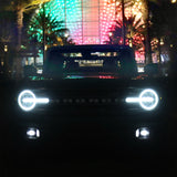 AlphaRex 21-23 Ford Bronco NOVA LED Projector Headlights Black AlphaRex Headlights  AXOPROS