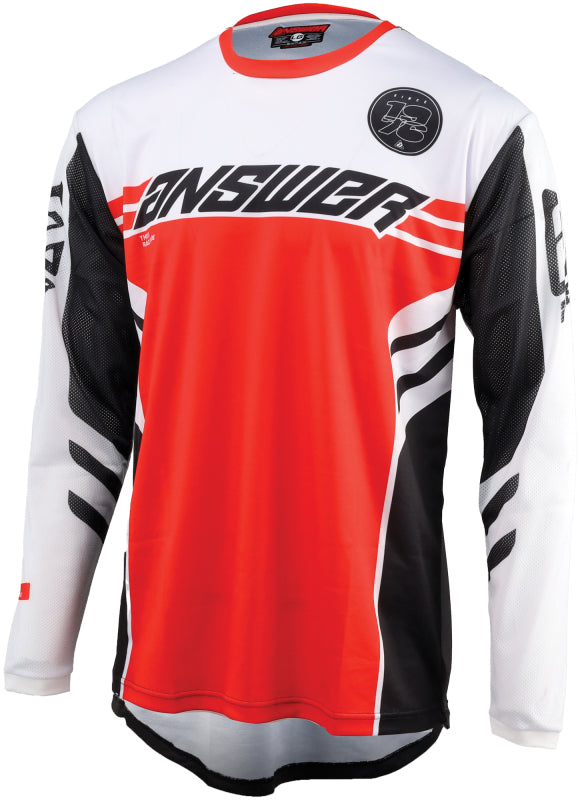 Answer 25 Arkon Nitrus Jersey Red/Black/White - Large Answer Jerseys  AXOPROS