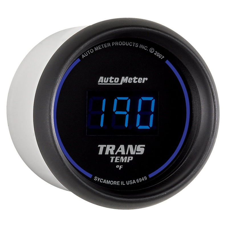 Autometer 52.4mm Black Digital Trans Temperature Gauge AutoMeter Gauges  AXOPROS