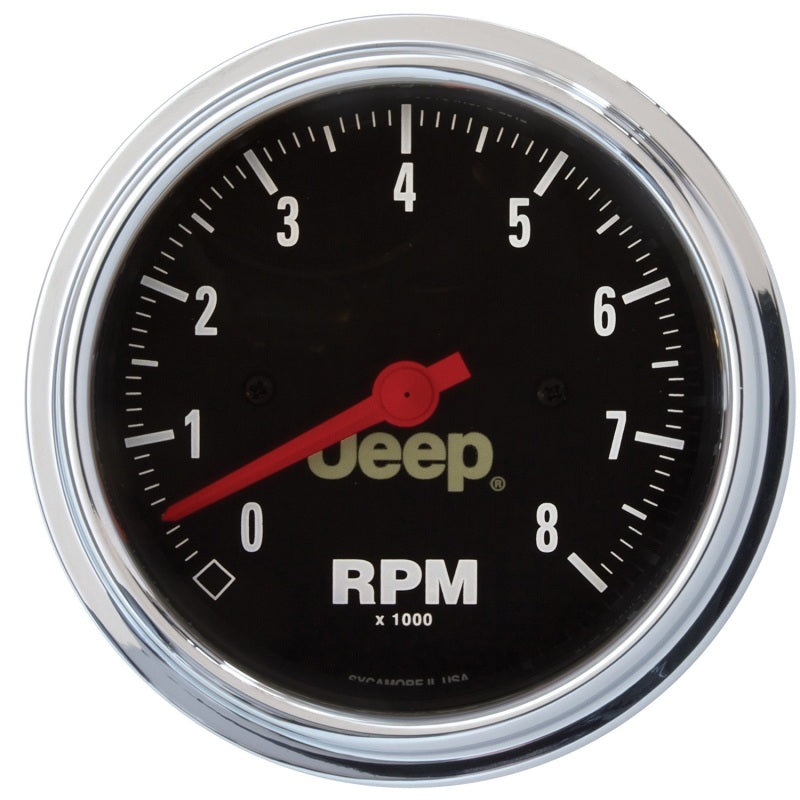 Autometer 87-96 Jeep Wrangler YJ 7pc Direct-Fit Dash Gauge Kit AutoMeter Gauges  AXOPROS