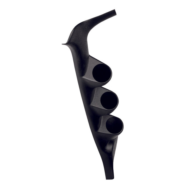 Autometer 92-97 Ford F Series (exc 97 F-150) Triple Pillar - Black AutoMeter Gauge Pods  AXOPROS