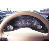 Autometer 94-00 Ford Mustang 52mm Black Dual Instrument Cluster Bezel AutoMeter Gauge Pods  AXOPROS
