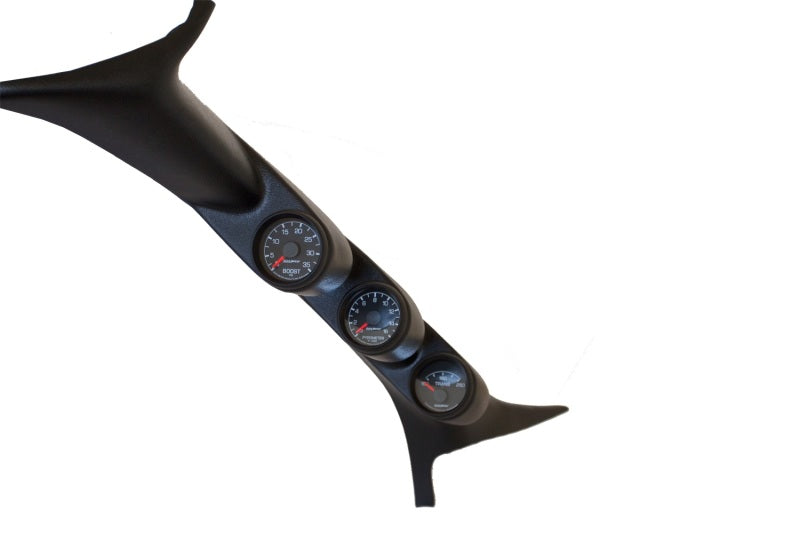 Autometer 99-07 Ford Powerstroke/SD Black Triple Pillar Gauge Kit AutoMeter Gauges  AXOPROS