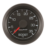 Autometer 99-07 Ford Powerstroke/SD Black Triple Pillar Gauge Kit AutoMeter Gauges  AXOPROS