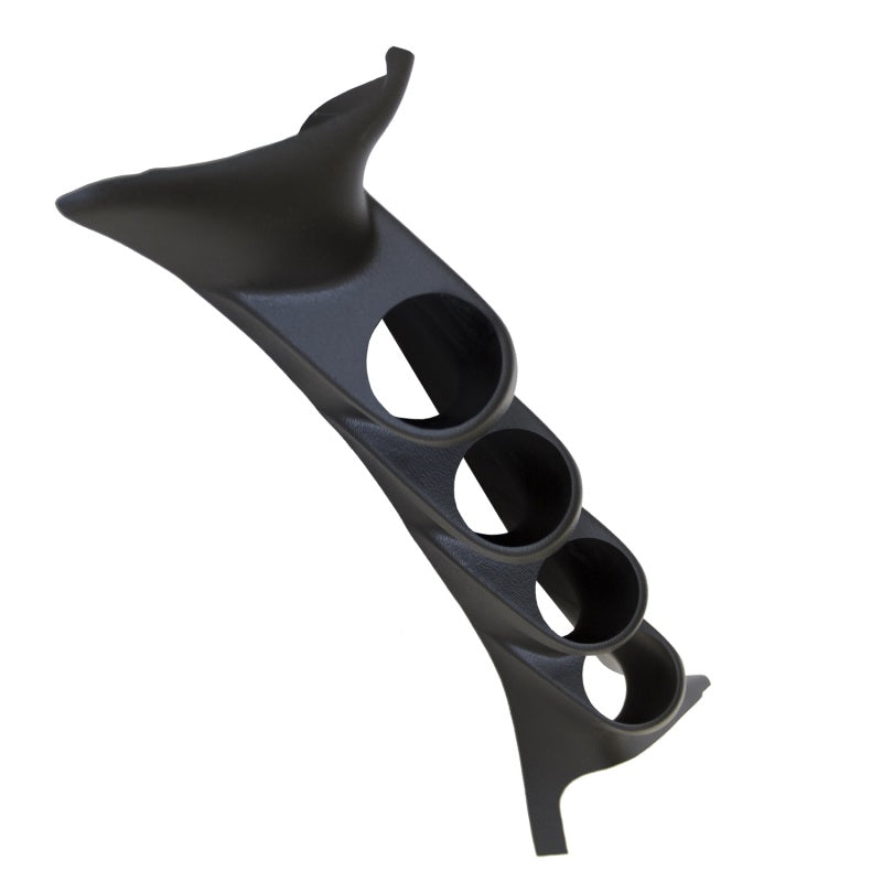Autometer 99-07 Ford Super Duty Black 52mm Quad Pilillar Pod AutoMeter Gauge Pods  AXOPROS