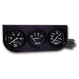 Autometer AutoGage 3-Gauge Console 52.4mm Mech 0-100 PSI Oil Press/ 10-16 V / 130-280 Deg Water Temp AutoMeter Gauges  AXOPROS