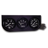 Autometer AutoGage 3-Gauge Console 52.4mm Mech 0-100 PSI Oil Press/ 10-16 V / 130-280 Deg Water Temp AutoMeter Gauges  AXOPROS