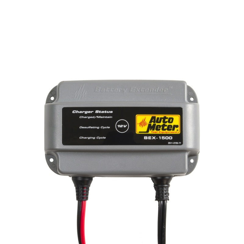 Autometer Battery Charger/Maintainer 12V/1.5A AutoMeter Battery Chargers  AXOPROS