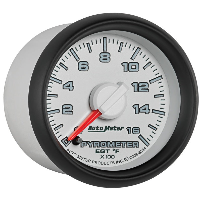 Autometer Factory Match 52.4mm Full Sweep Electronic 0-1600 Deg F EGT/Pyrometer Gauge AutoMeter Gauges  AXOPROS