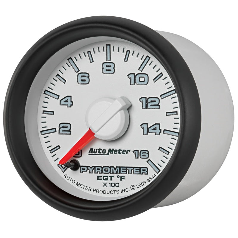 Autometer Factory Match 52.4mm Full Sweep Electronic 0-1600 Deg F EGT/Pyrometer Gauge AutoMeter Gauges  AXOPROS