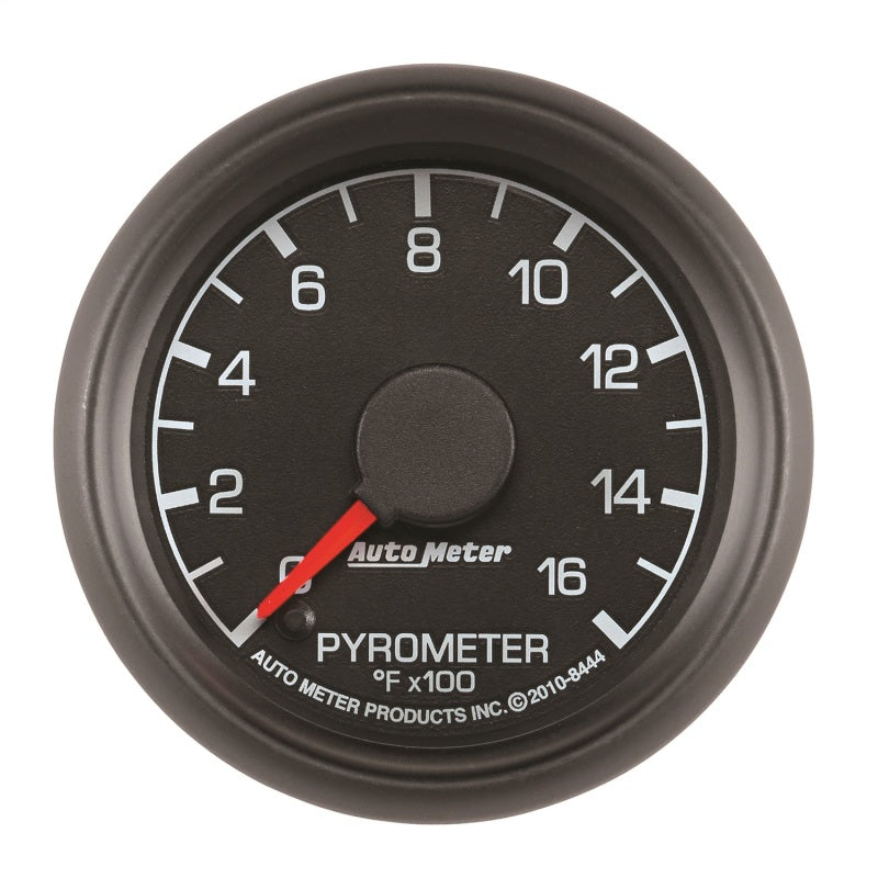 Autometer Factory Match Ford 52.4mm Full Sweep Electronic 0-1600 Deg F EGT/Pyrometer Gauge AutoMeter Gauges  AXOPROS