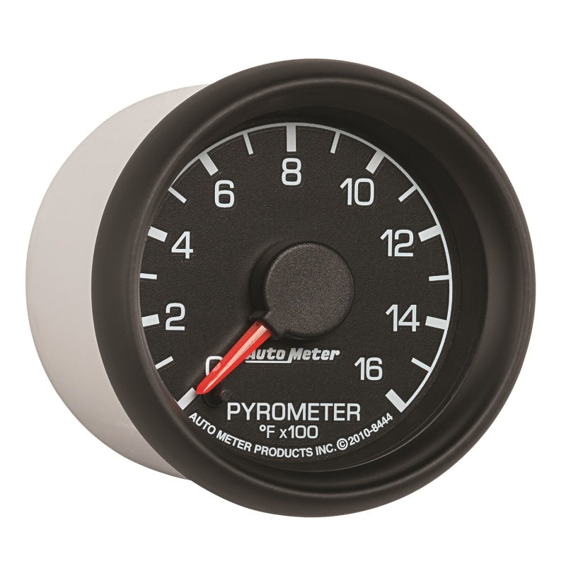 Autometer Factory Match Ford 52.4mm Full Sweep Electronic 0-1600 Deg F EGT/Pyrometer Gauge AutoMeter Gauges  AXOPROS