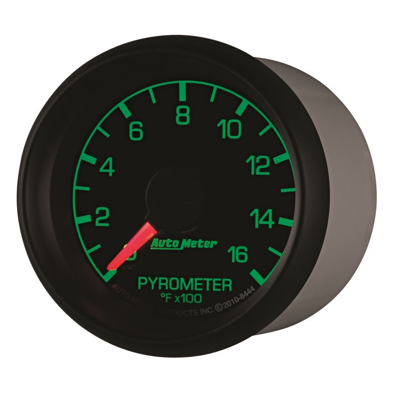 Autometer Factory Match Ford 52.4mm Full Sweep Electronic 0-1600 Deg F EGT/Pyrometer Gauge AutoMeter Gauges  AXOPROS