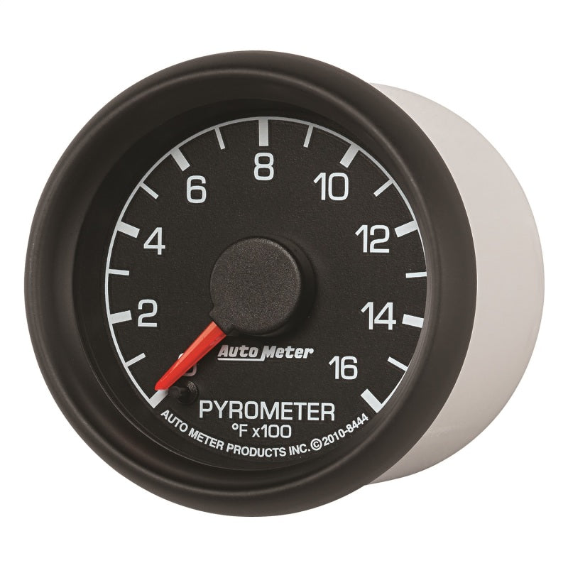 Autometer Factory Match Ford 52.4mm Full Sweep Electronic 0-1600 Deg F EGT/Pyrometer Gauge AutoMeter Gauges  AXOPROS