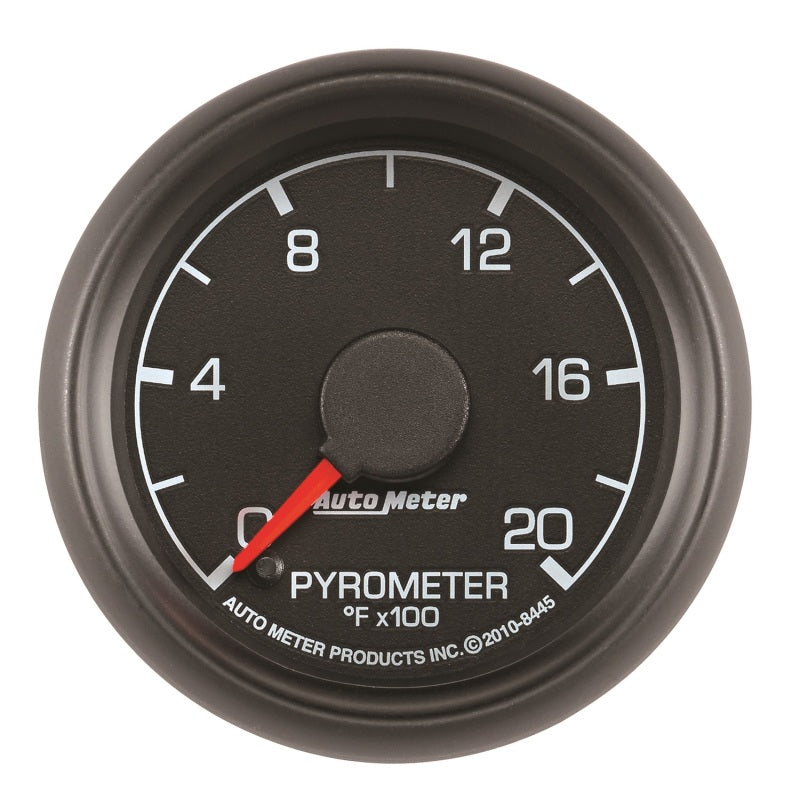 Autometer Factory Match Ford 52.4mm Full Sweep Electronic 0-2000 Deg F EGT/Pyrometer Gauge AutoMeter Gauges  AXOPROS