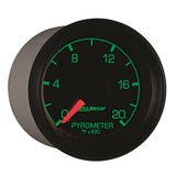 Autometer Factory Match Ford 52.4mm Full Sweep Electronic 0-2000 Deg F EGT/Pyrometer Gauge AutoMeter Gauges  AXOPROS