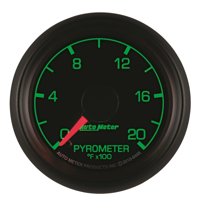 Autometer Factory Match Ford 52.4mm Full Sweep Electronic 0-2000 Deg F EGT/Pyrometer Gauge AutoMeter Gauges  AXOPROS