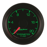 Autometer Factory Match Ford 52.4mm Full Sweep Electronic 0-2000 Deg F EGT/Pyrometer Gauge AutoMeter Gauges  AXOPROS