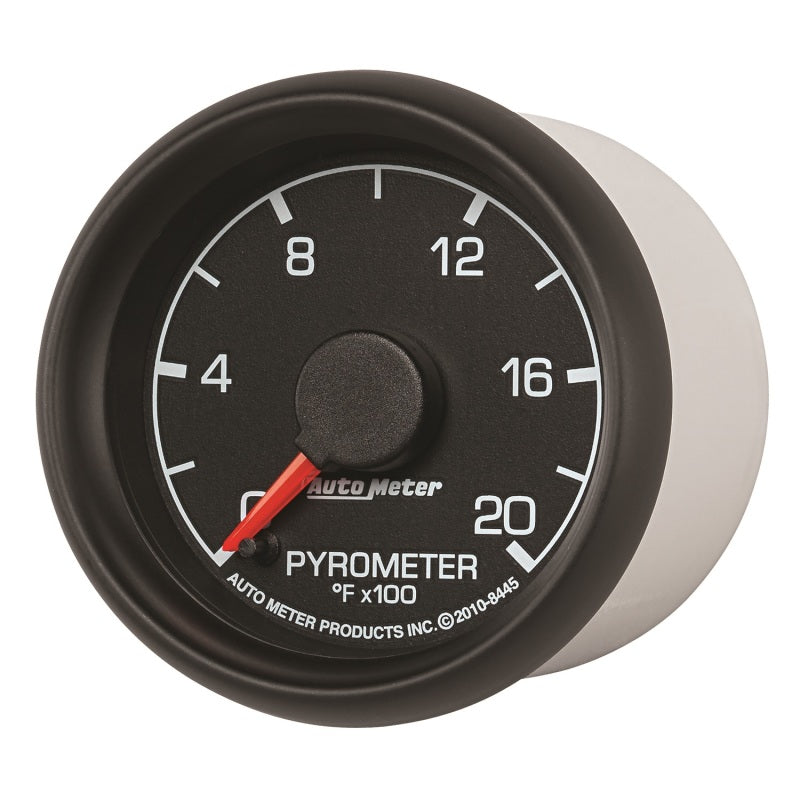 Autometer Factory Match Ford 52.4mm Full Sweep Electronic 0-2000 Deg F EGT/Pyrometer Gauge AutoMeter Gauges  AXOPROS