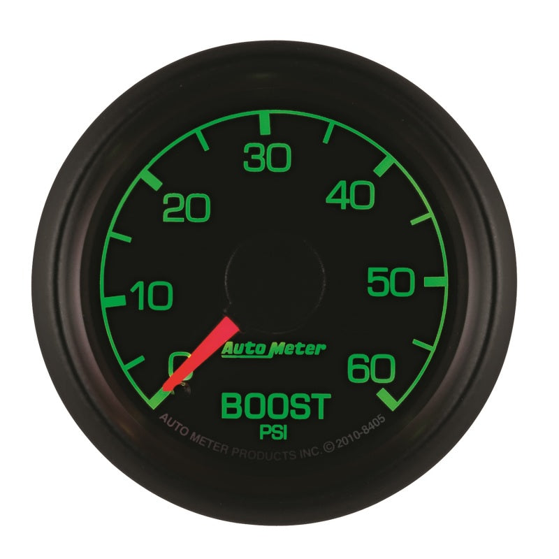 Autometer Factory Match Ford 52.4mm Mechanical 0-60 PSI Boost Gauge AutoMeter Gauges  AXOPROS