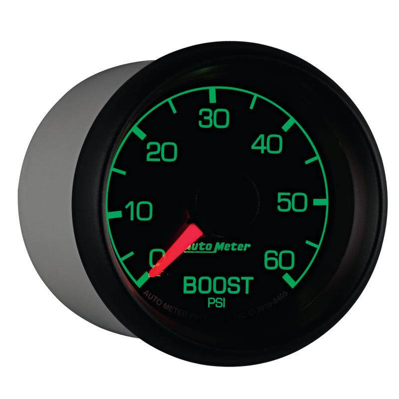 Autometer Factory Match Ford 52.4mm Mechanical 0-60 PSI Boost Gauge AutoMeter Gauges  AXOPROS