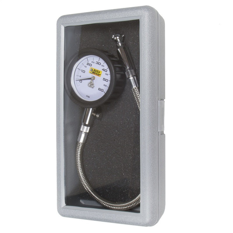 Autometer NASCAR Performance 60PSI Lo-Pressure Tire Pressure Gauge AutoMeter Gauges  AXOPROS