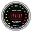 Autometer Sport-Comp 52mm Digital Wideband Air/Fuel Ratio Street Gauge AutoMeter Gauges  AXOPROS