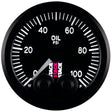 Autometer Stack Instruments Pro Control 52mm 0-100 PSI Oil Pressure Gauge - Black (1/8in NPTF Male) AutoMeter Gauges  AXOPROS