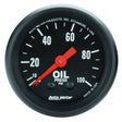 Autometer Z Series 52mm 0-100 PSI Mechanical Oil Pressure Gauge AutoMeter Gauges  AXOPROS