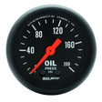 Autometer Z Series 52mm 0-200 PSI Mechanical Oil Pressure Gauge AutoMeter Gauges  AXOPROS
