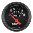 Autometer Z-Series 52mm 8-18 Volts Volmeter Gauge AutoMeter Gauges  AXOPROS
