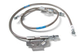Front Brake Line Set - Stainless Steel - Fits 6 Inch Lift - Dodge Ram 2500 (03-11) 4WD BDS Suspension Brake Hydraulic Hose Kit  AXOPROS