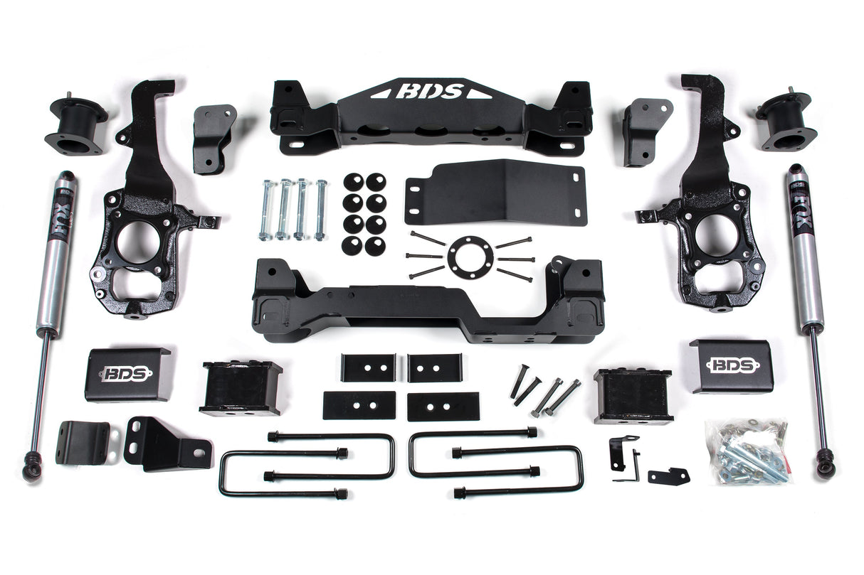 6 Inch Lift Kit - Ford F150 (21-24) 4WD BDS Suspension Suspension Lift Kit  AXOPROS