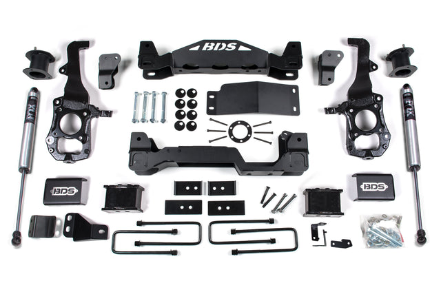 6 Inch Lift Kit - Ford F150 (21-24) 4WD BDS Suspension Suspension Lift Kit  AXOPROS
