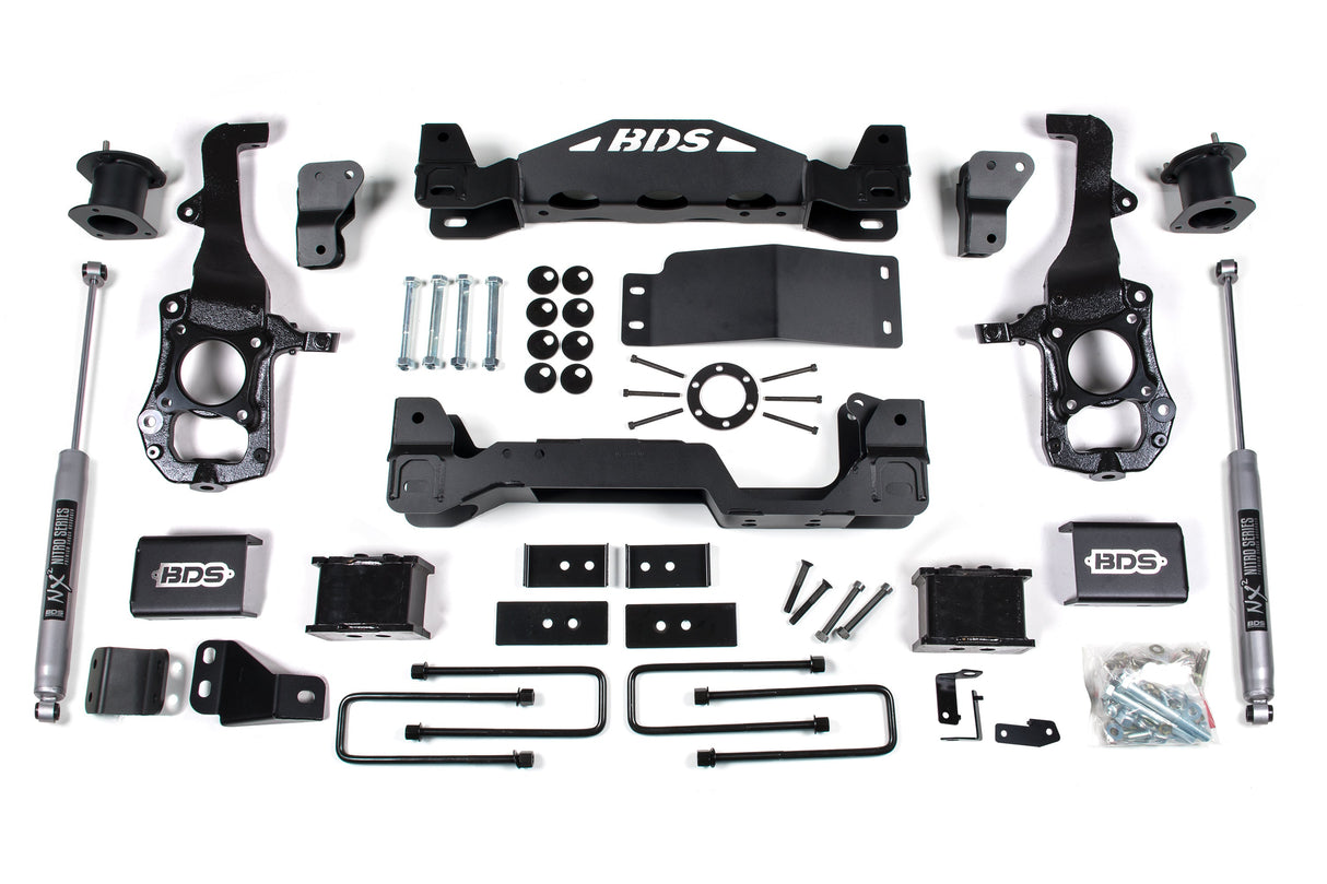 6 Inch Lift Kit - Ford F150 (21-24) 4WD BDS Suspension Suspension Lift Kit  AXOPROS