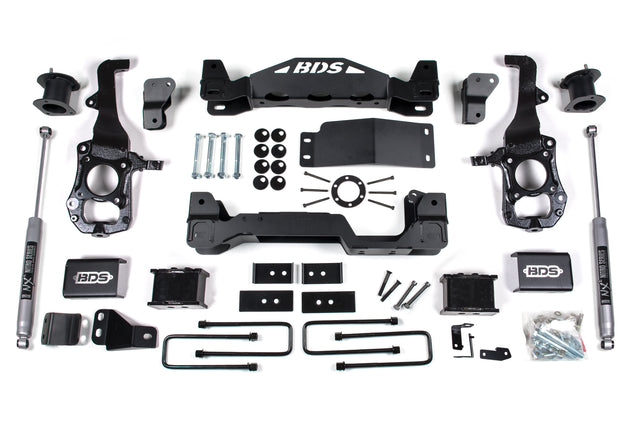 6 Inch Lift Kit - Ford F150 (21-24) 4WD BDS Suspension Suspension Lift Kit  AXOPROS