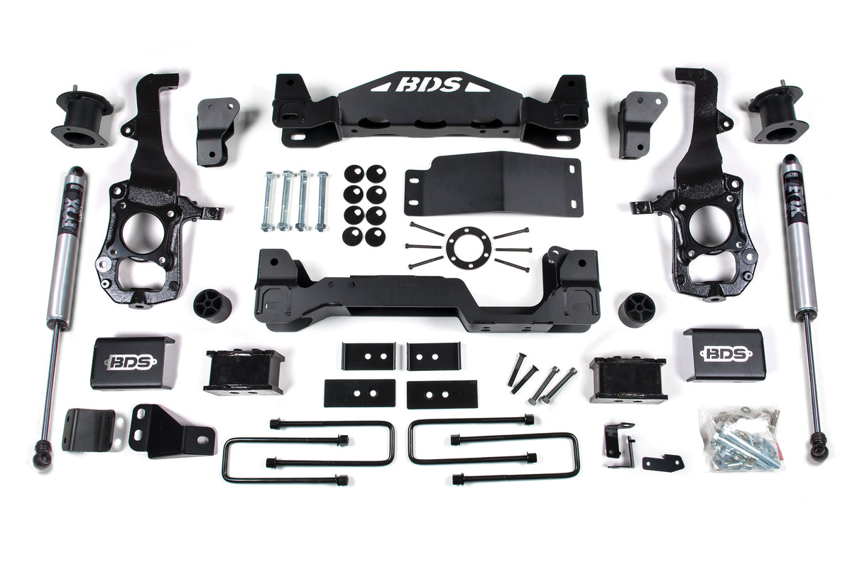 4 Inch Lift Kit - Ford F150 (21-24) 4WD BDS Suspension Suspension Lift Kit  AXOPROS