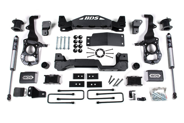 4 Inch Lift Kit - Ford F150 (21-24) 4WD BDS Suspension Suspension Lift Kit  AXOPROS
