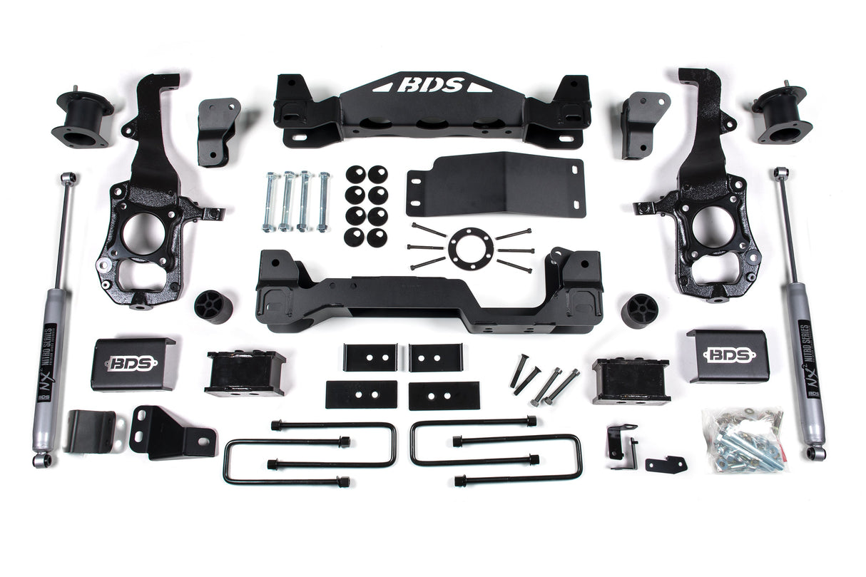 4 Inch Lift Kit - Ford F150 (21-24) 4WD BDS Suspension Suspension Lift Kit  AXOPROS