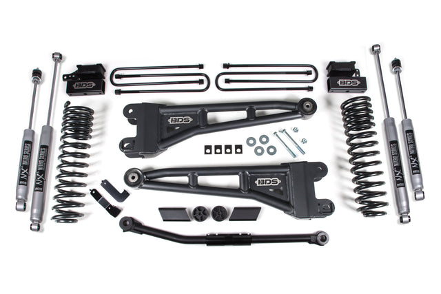 2.5 Inch Lift Kit W/ Radius Arm - Ford F450 Super Duty (20-22) 4WD - Diesel & Gas BDS Suspension Suspension Lift Kit  AXOPROS