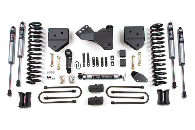 4 Inch Lift Kit - Ford F250/F350 Super Duty (08-10) 4WD - Gas BDS Suspension Suspension Lift Kit  AXOPROS