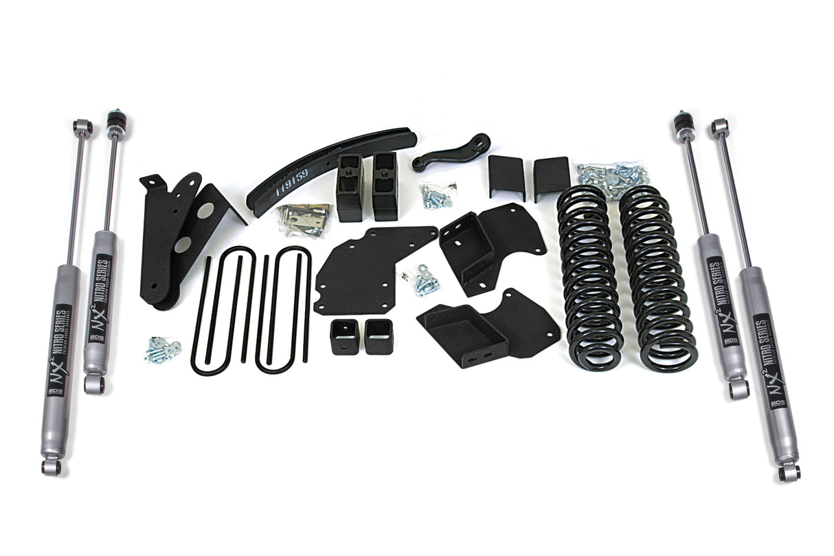 4 Inch Lift Kit - Ford Ranger (83-97) 4WD BDS Suspension Suspension Lift Kit  AXOPROS