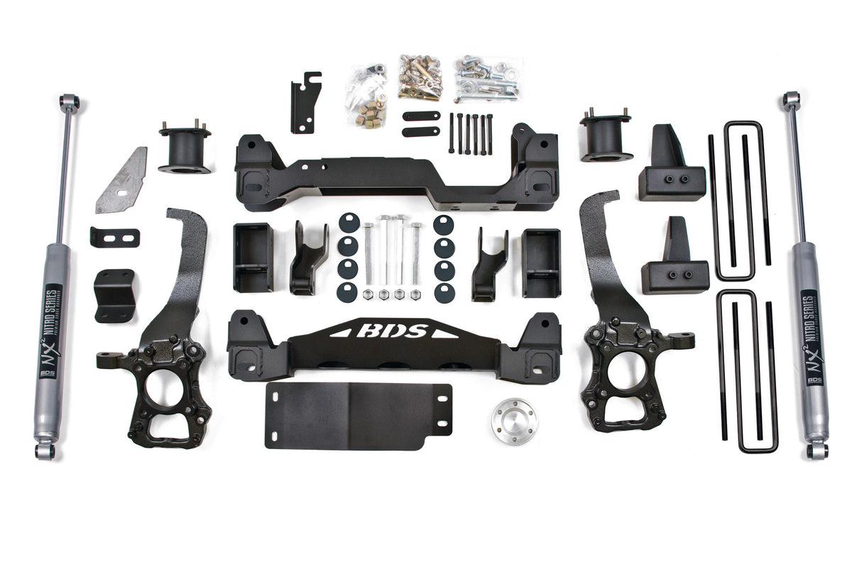 4 Inch Lift Kit - Ford F150 (09-13) 4WD BDS Suspension Suspension Lift Kit  AXOPROS