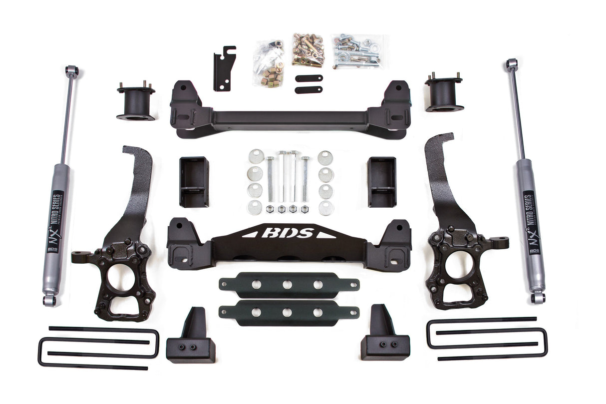4 Inch Lift Kit - Ford F150 (09-13) 2WD BDS Suspension Suspension Lift Kit  AXOPROS