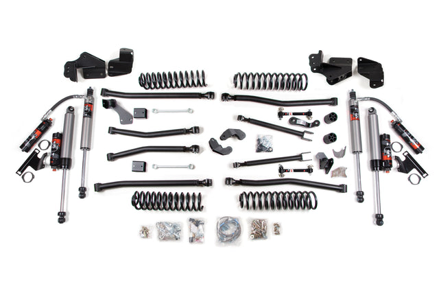 4.5 Inch Lift Kit - Long Arm - Jeep Wrangler JK (07-18) 4-Door BDS Suspension Suspension Lift Kit  AXOPROS