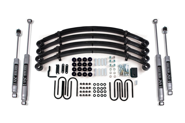 2 Inch Lift Kit - Jeep Wrangler YJ (87-95) BDS Suspension Suspension Lift Kit  AXOPROS