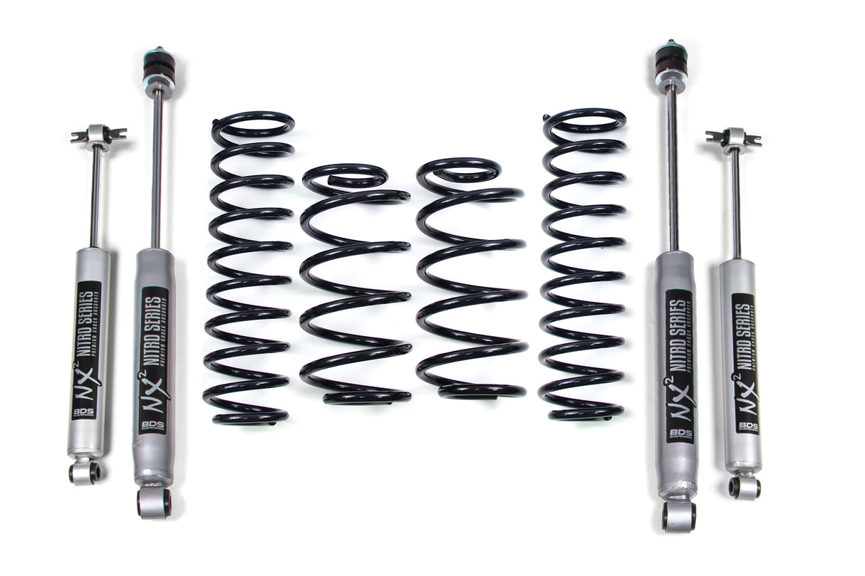 2 Inch Lift Kit - Jeep Wrangler TJ/LJ (97-06) BDS Suspension Suspension Lift Kit  AXOPROS
