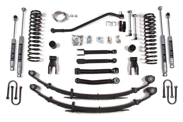 4.5 Inch Lift Kit - Jeep Cherokee XJ (84-01) BDS Suspension Suspension Lift Kit  AXOPROS