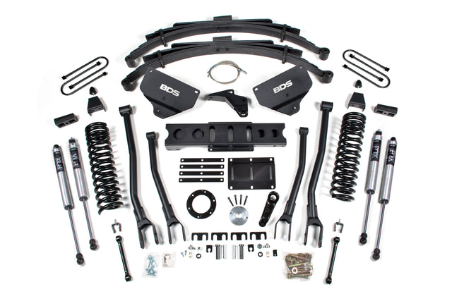 8 Inch Lift Kit W/ 4-Link - Ram 3500 (13-18) 4WD - Diesel BDS Suspension Suspension Lift Kit  AXOPROS