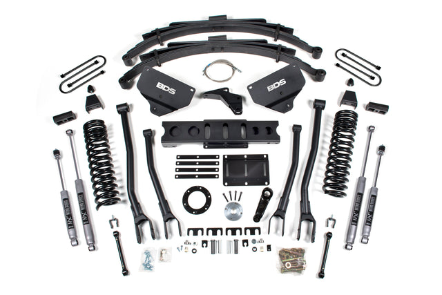 8 Inch Lift Kit W/ 4-Link - Ram 3500 (13-18) 4WD - Diesel BDS Suspension Suspension Lift Kit  AXOPROS